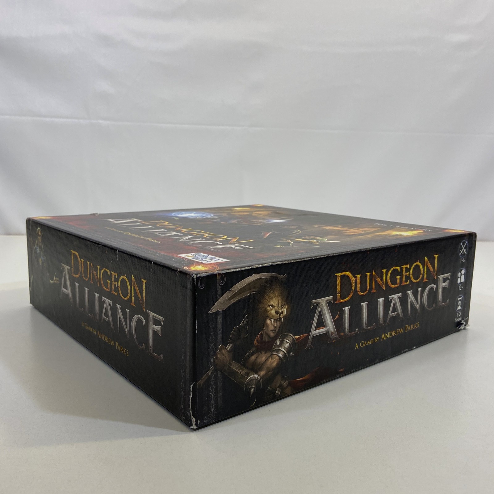 Andrew Parks Dungeon Alliance 2017 Quixiotic Board Game MISSING MINI FIGURES