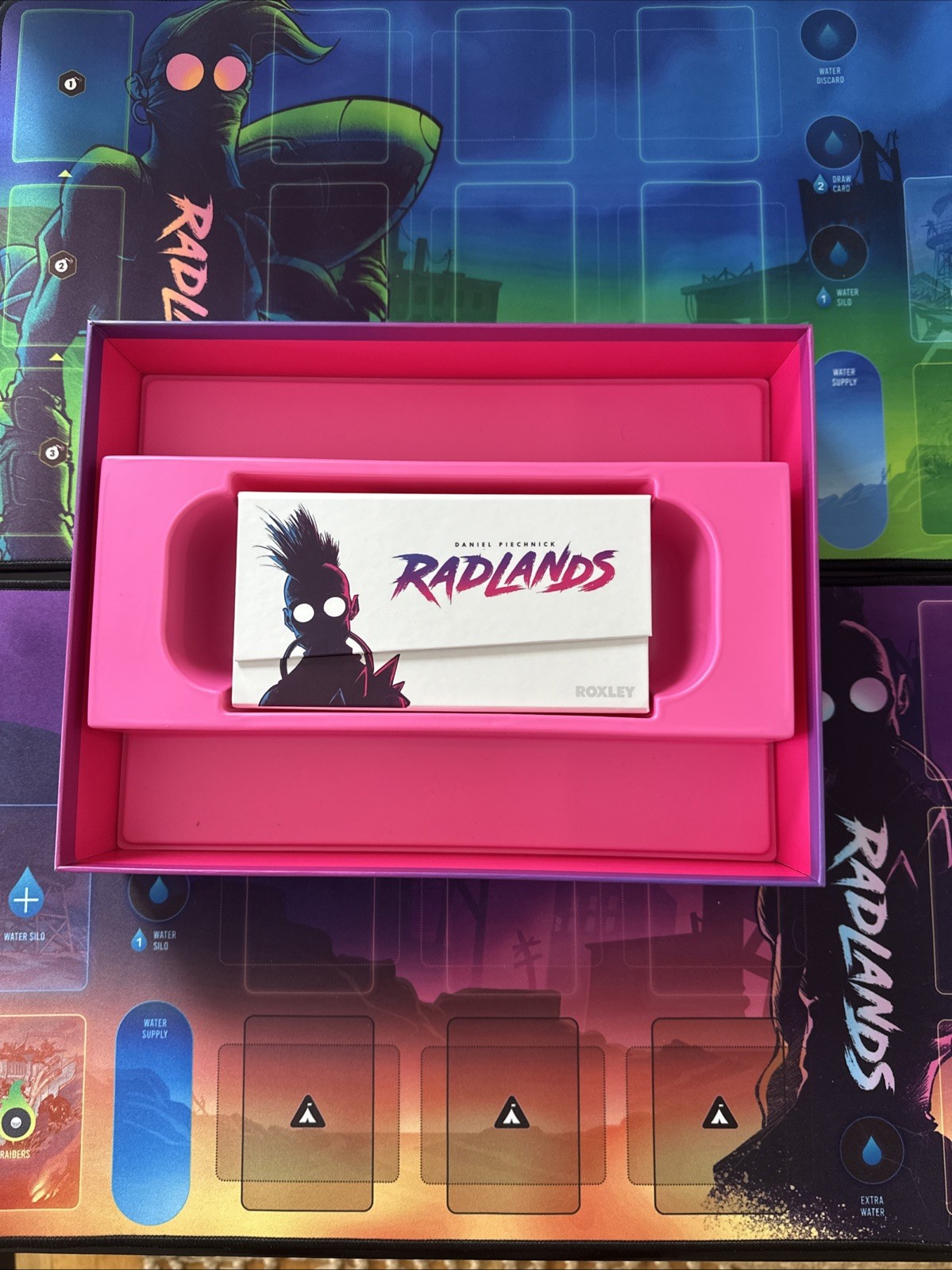 RARE Radlands Super Deluxe Board Game with Playmats, Roxley Games, 2021