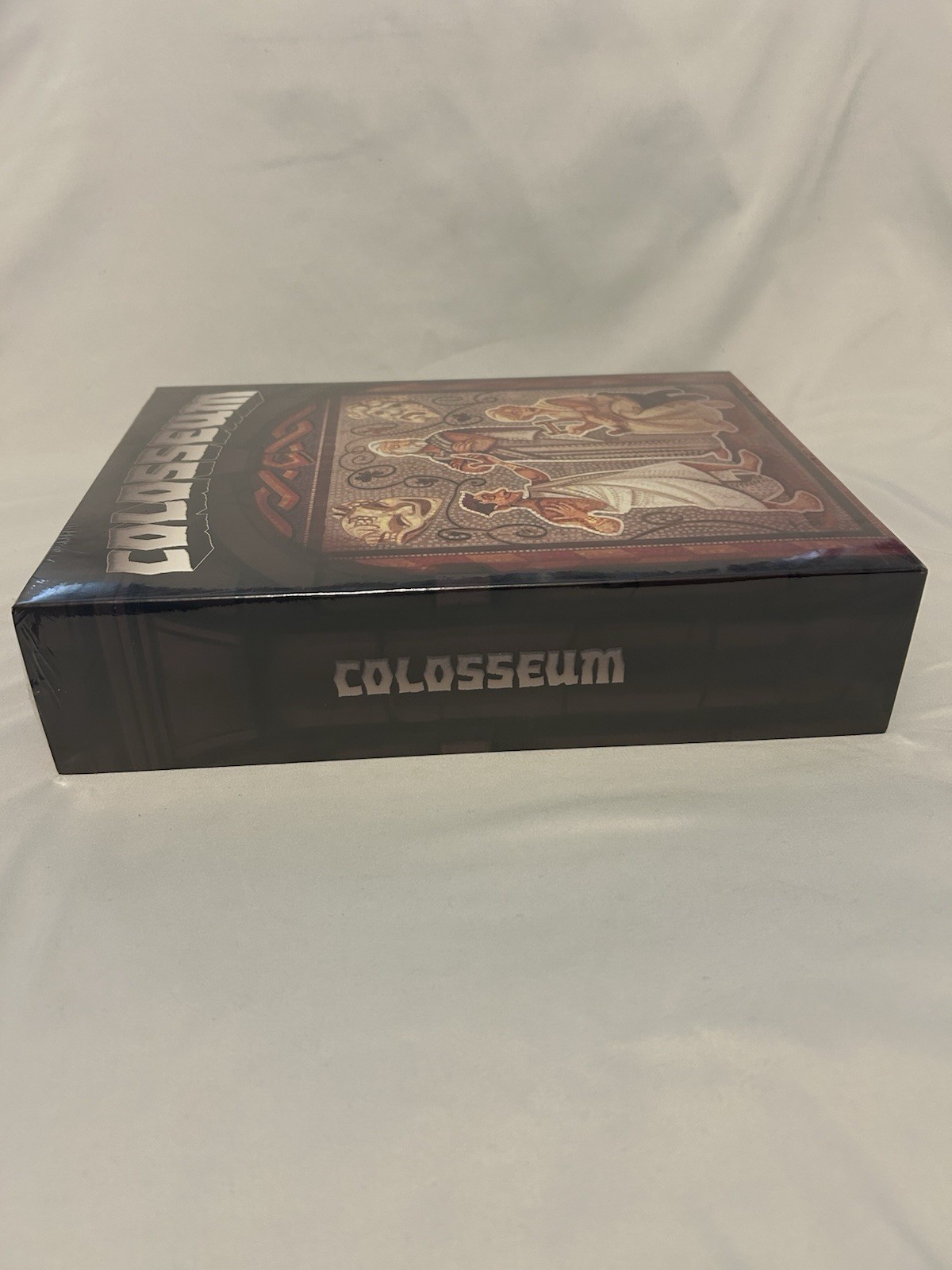 TMG Colosseum Board Game (Kickstarter Ed) Box NIS Exclusive Sleeve Metal Coins