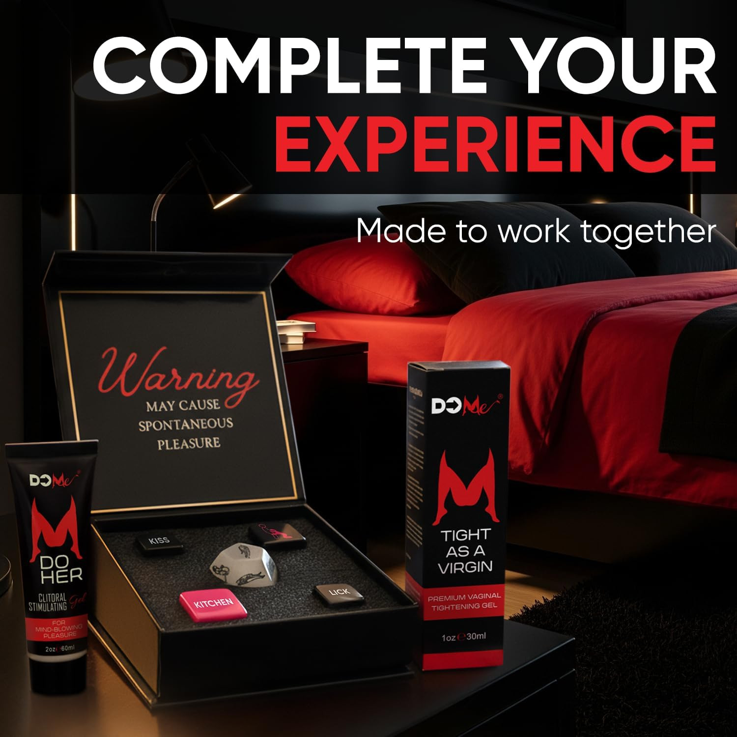 Sex Dice Game for Adults – Deluxe Premium Quality Sex Game, Complete Set with Tr