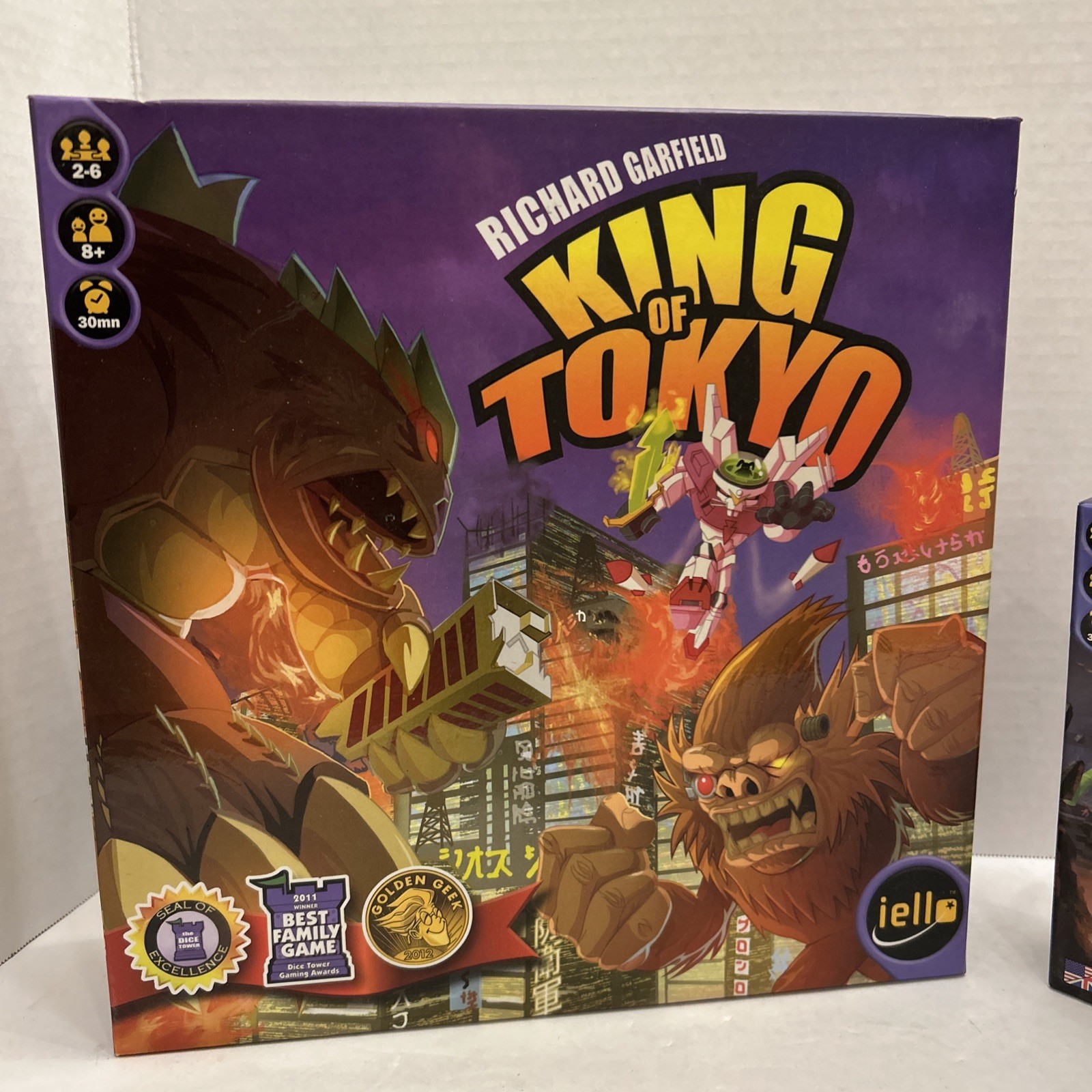 Richard Garfield KING OF TOKYO Strategy Children’s Family Party Board Game iello