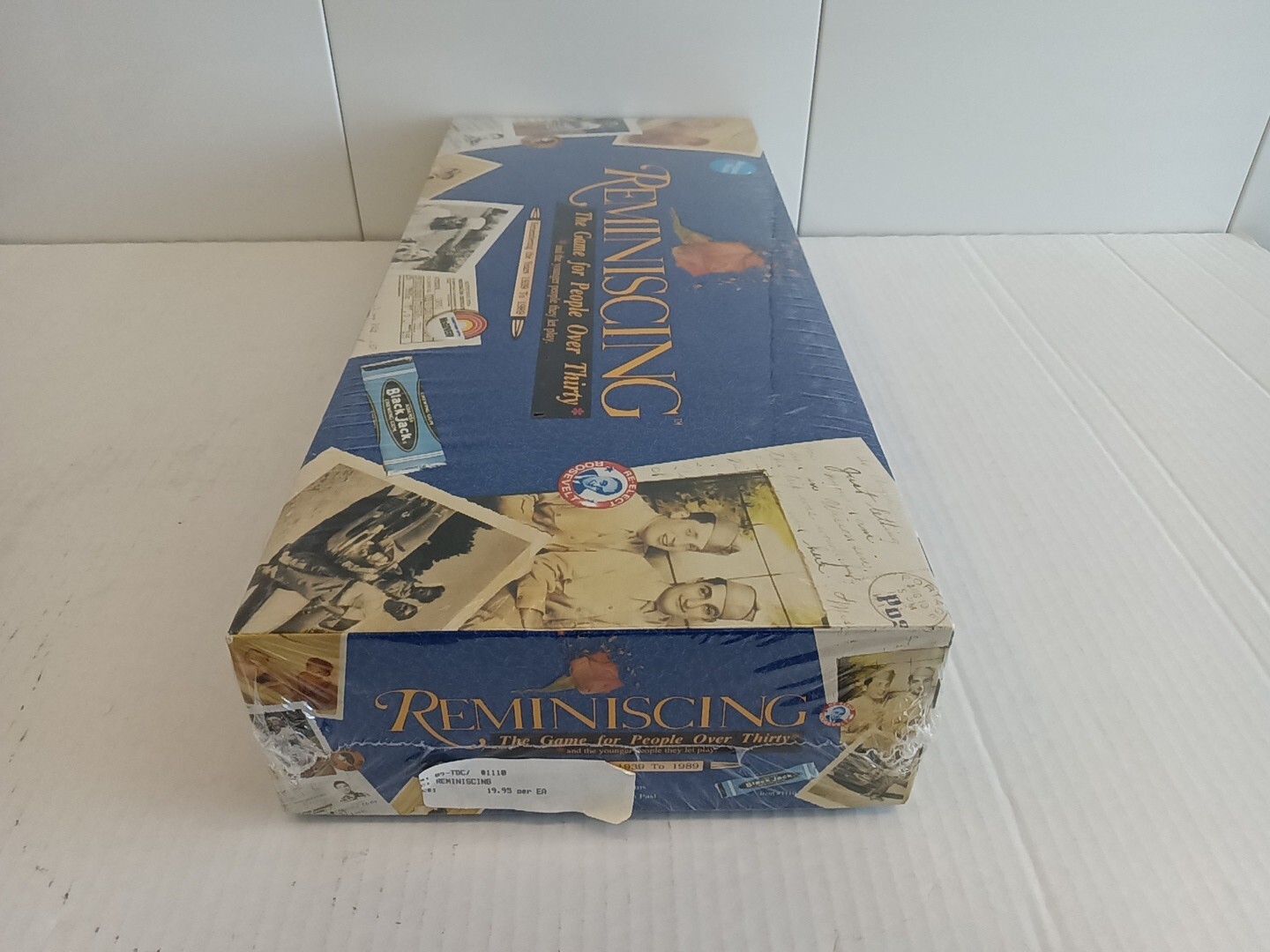Reminiscing 1939-1989 Party Family Boardgame TDC Games Spin Trivia Memory Sealed