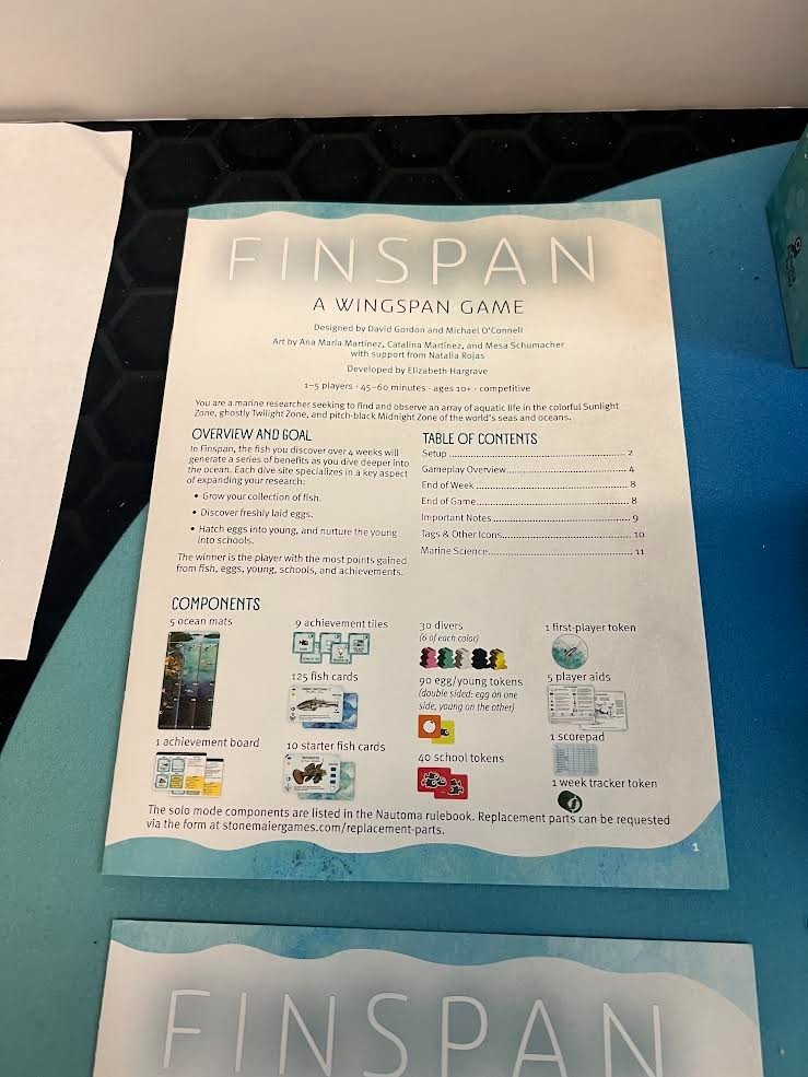 Finspan Board Game – Stonemaier Games