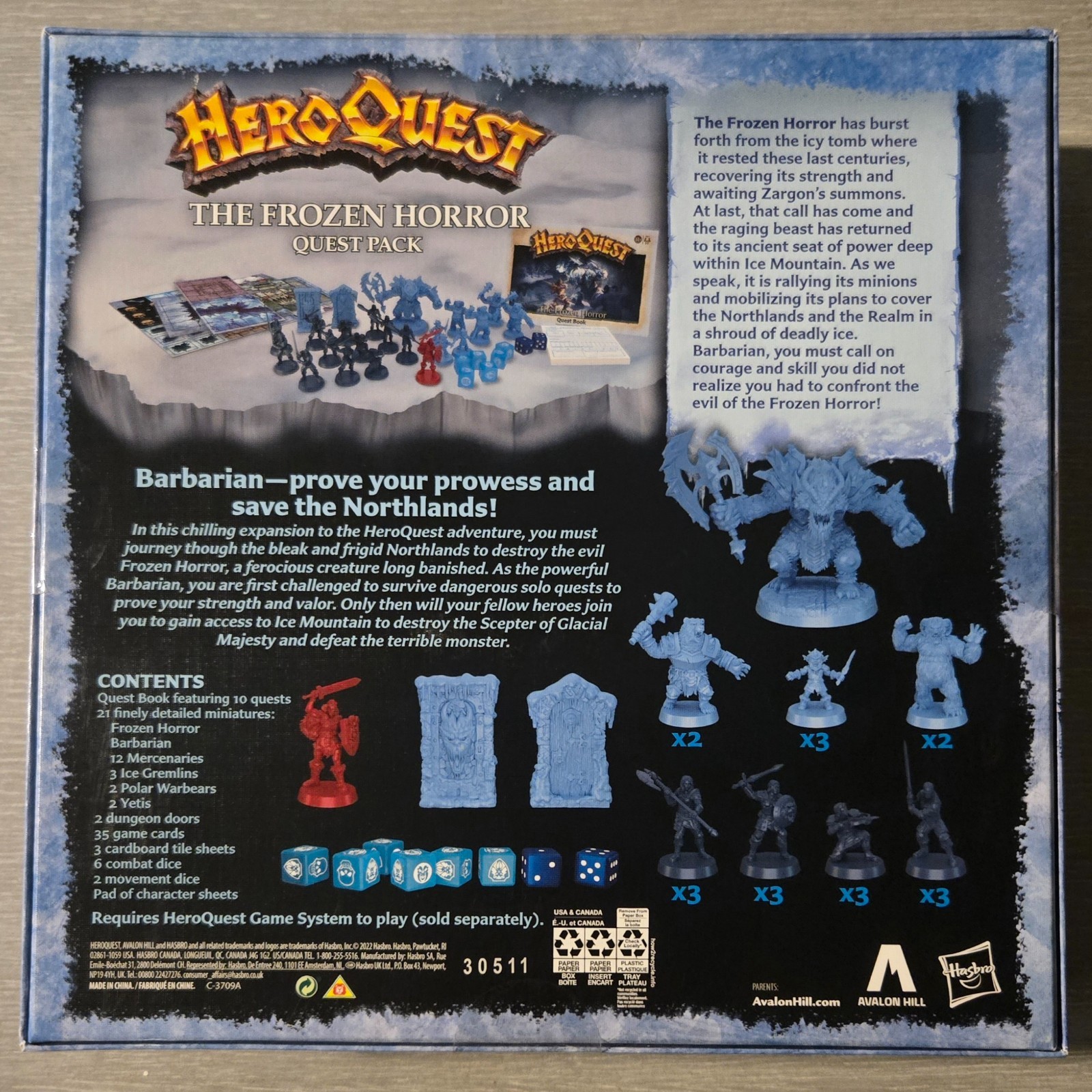 HeroQuest Game System Lot of 4 Avalon Hill Main Game NEW + 3 Sealed Expansions!
