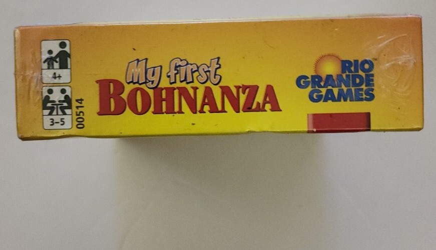 My First Bohnanza Game Rio Grande Games. Brand New