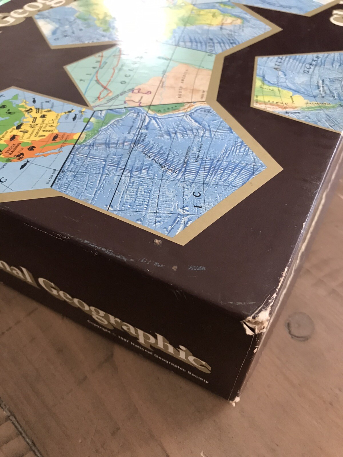 National Geographic Global Pursuit Board Game, 1987 – COMPLETE