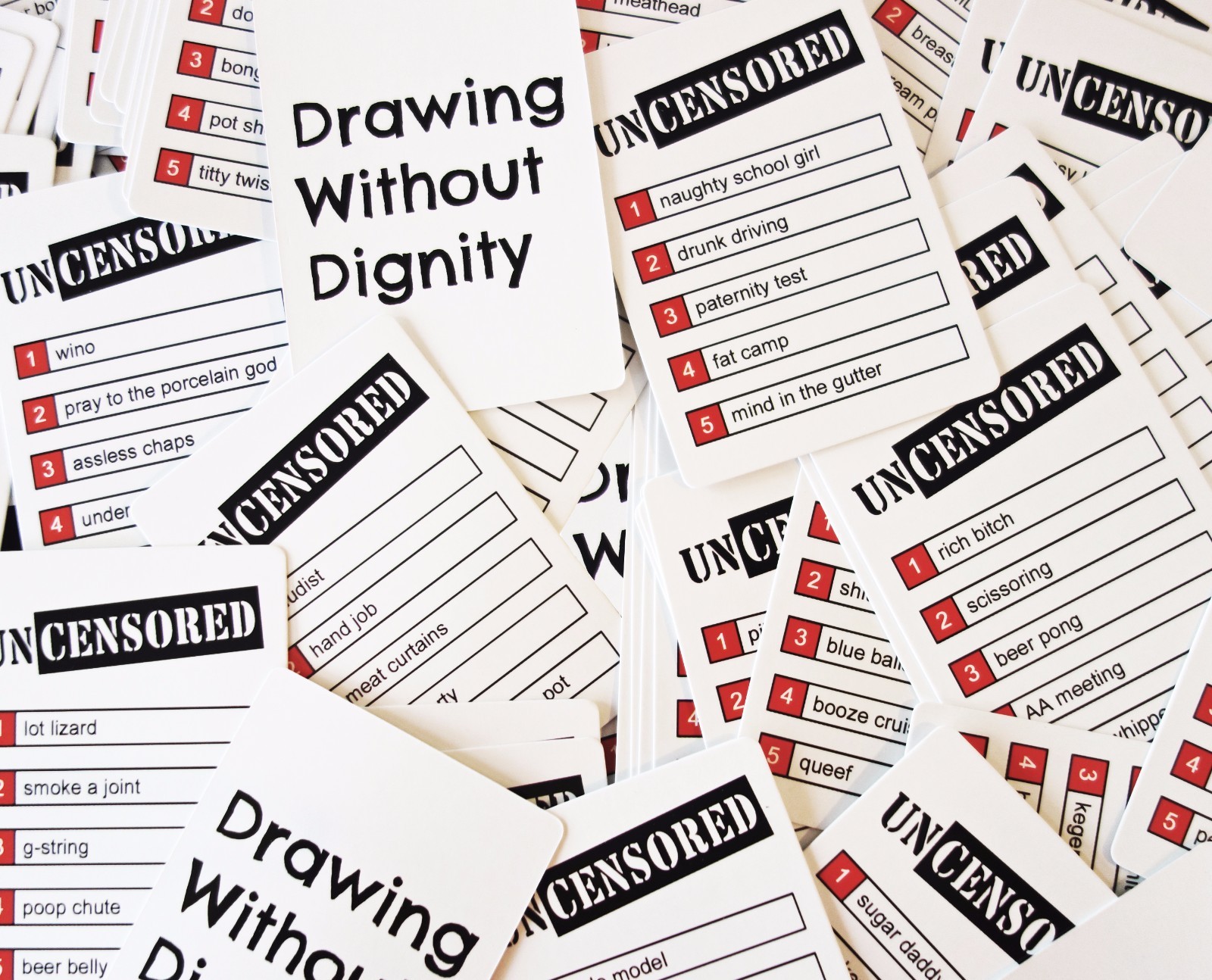 Drawing Without Dignity – Award Winning Adult Party Game of Uncensored Sketches