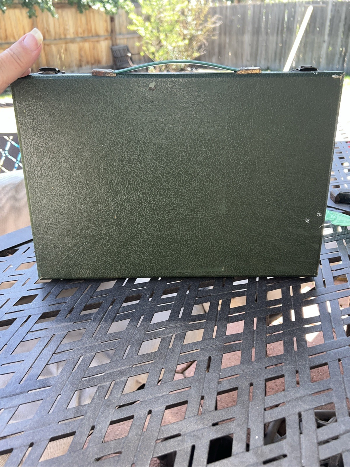 Vintage All-Mart Backgammon Set Bakelite/Catalin Green Swirl – Case Cork Board