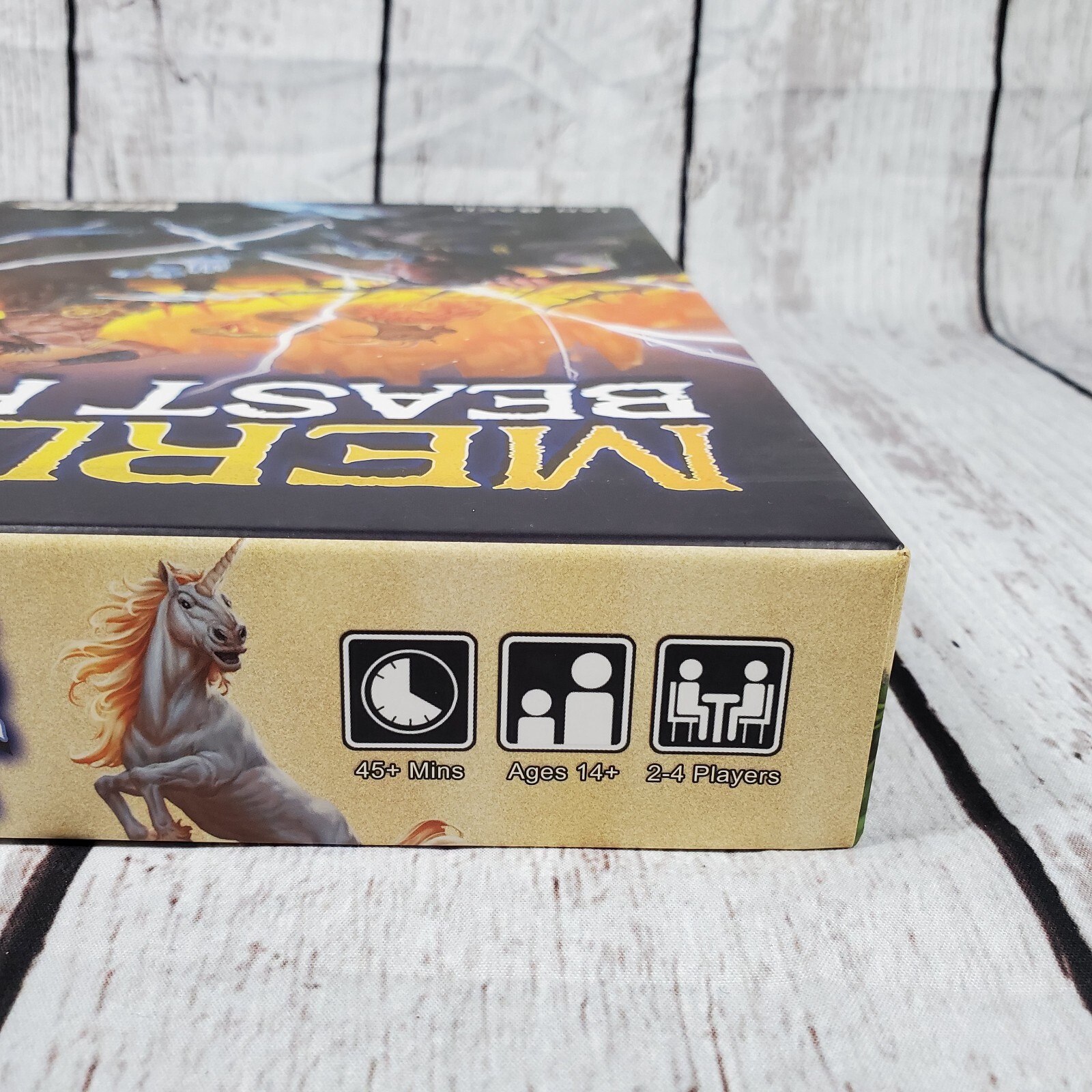 Merlin’s Beast Hunt Game Boardgame WizKids COMPLETE Fantasy NECA