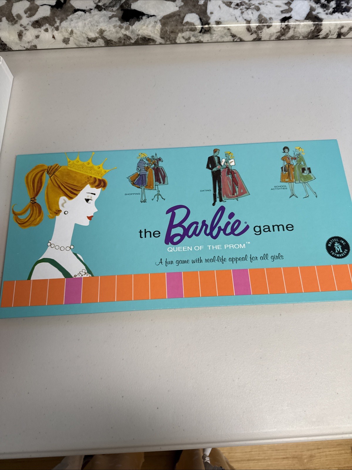 Barbie Queen of the Prom Game by Mattel Complete 1995