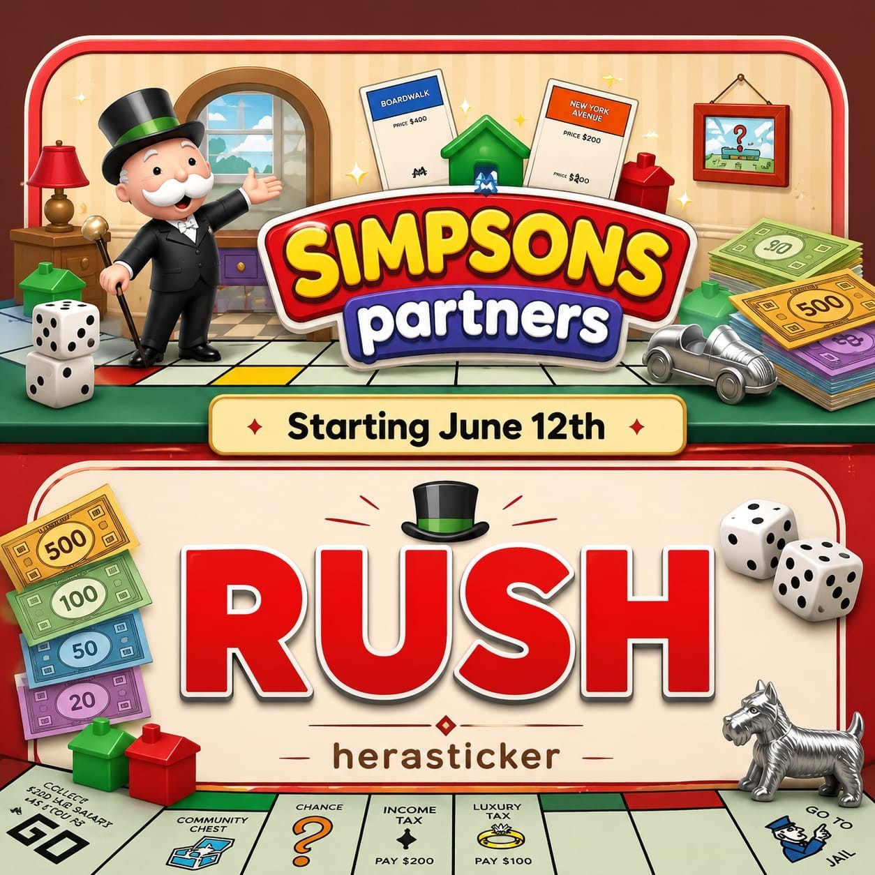 RUSH – SWEETS PARTNERS – MONO GO PARTNER EVENT