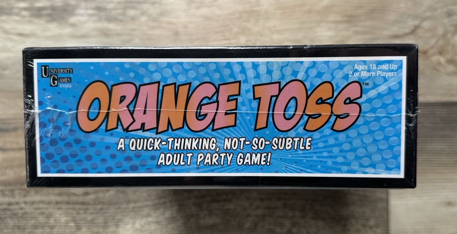 2016 Orange Toss An Adult Party Game by University Games 🌟 BRAND NEW & SEALED!!