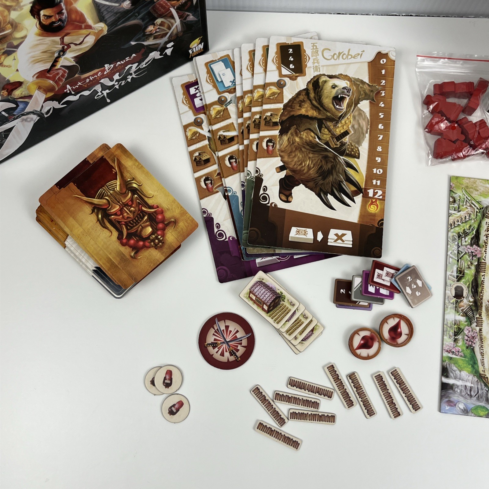 SAMURAI SPIRIT Board Game Fun Forge Games