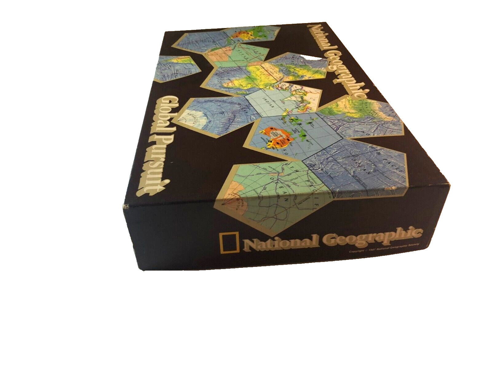 National Geographic Global Pursuit Family Board Game Complete 1987 Geography