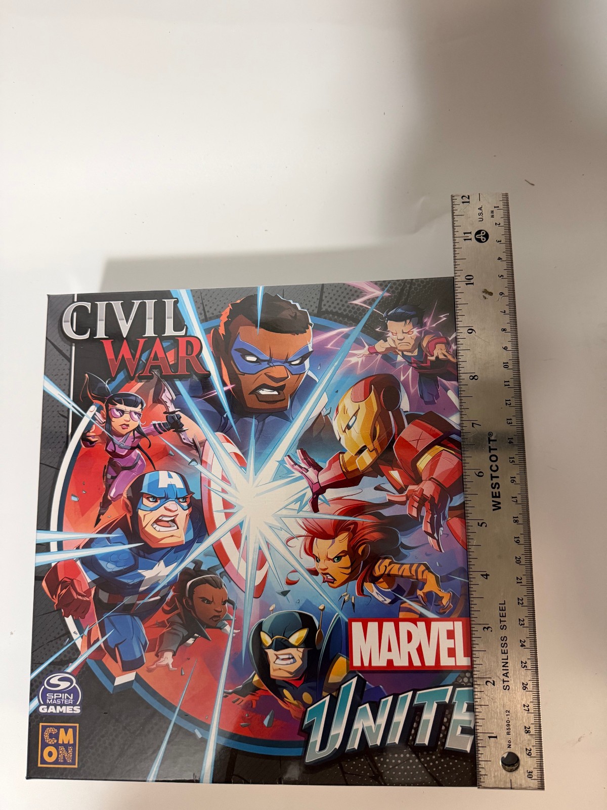 Marvel United: Civil War Kickstarter Edition New & Sealed
