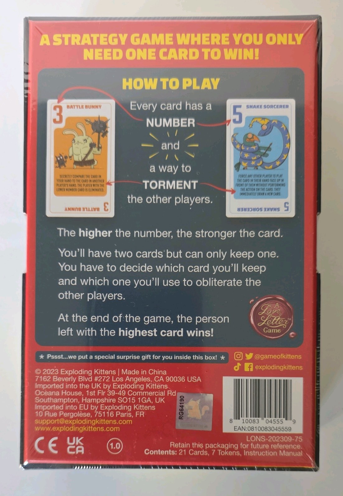 Exploding Kittens: Power Hungry Pets – Card Party Game (2-6 Players Age Ages 7+)