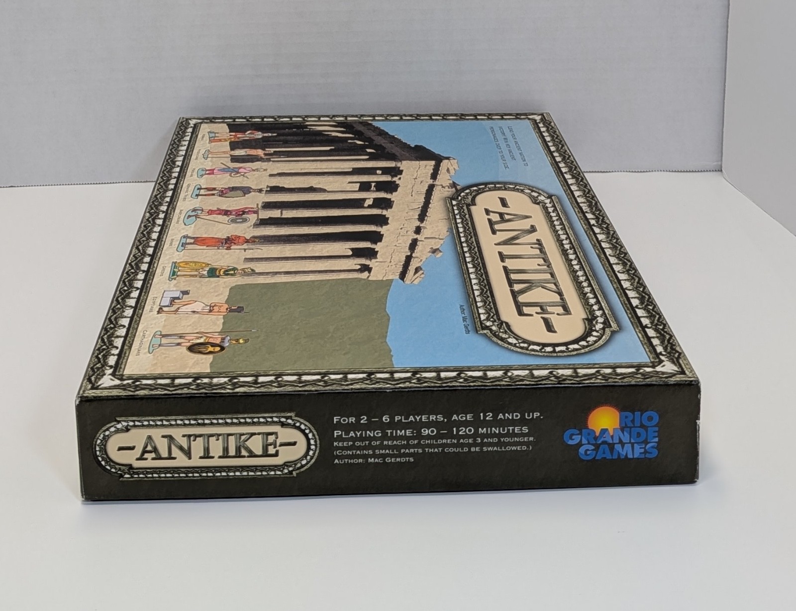 Antike Board Game Rio Grande Games Mac Gerdts Rondel Strategy 2005 Complete