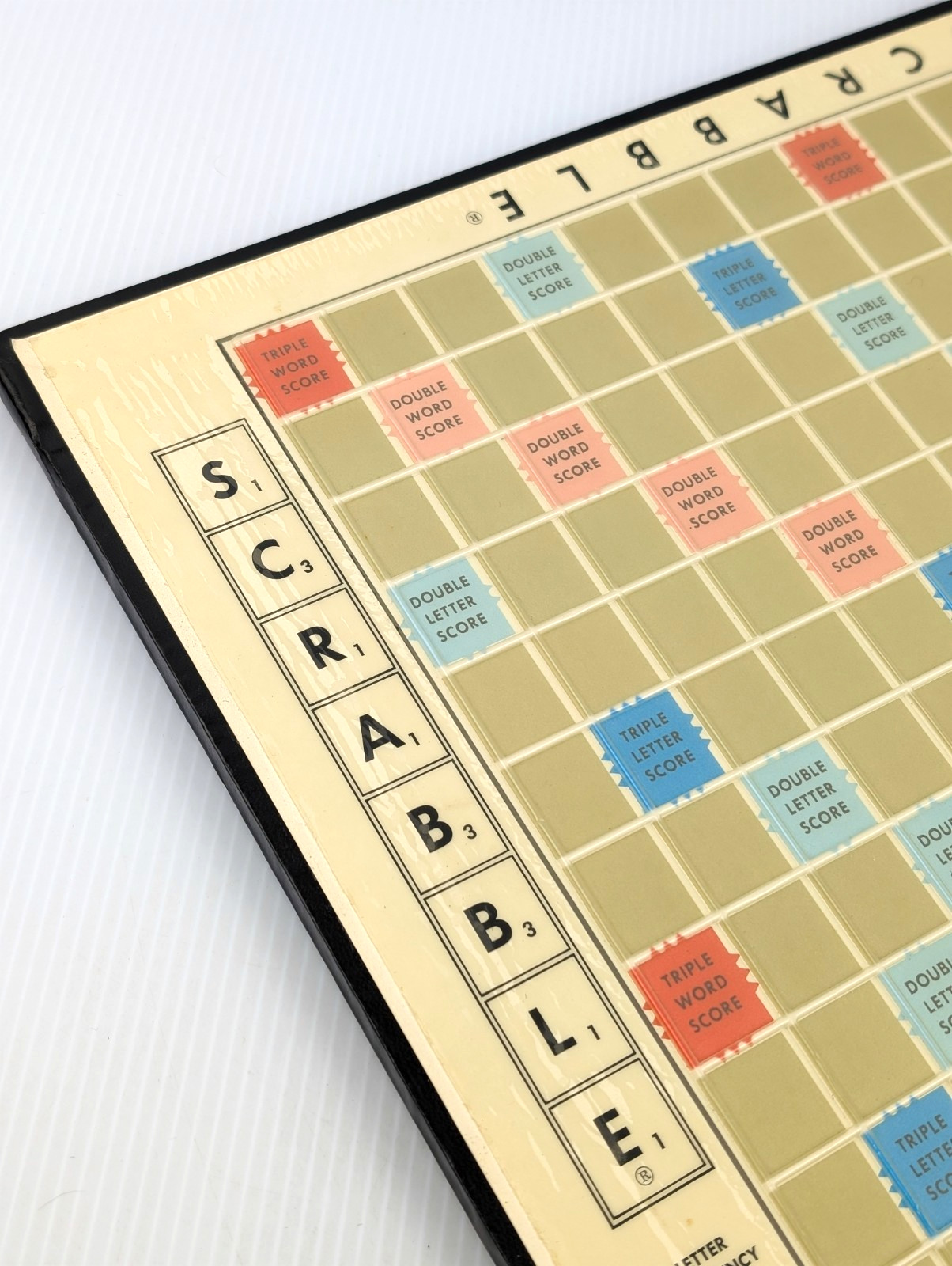 1966 Selchow/Righter DELUXE SCRABBLE Game Turntable 100% COMPLETE