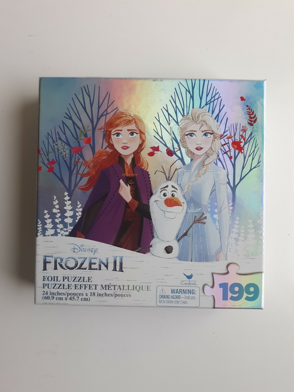 Cardinal Disney Frozen 2 marble frenzy game Bundle with Puzzles