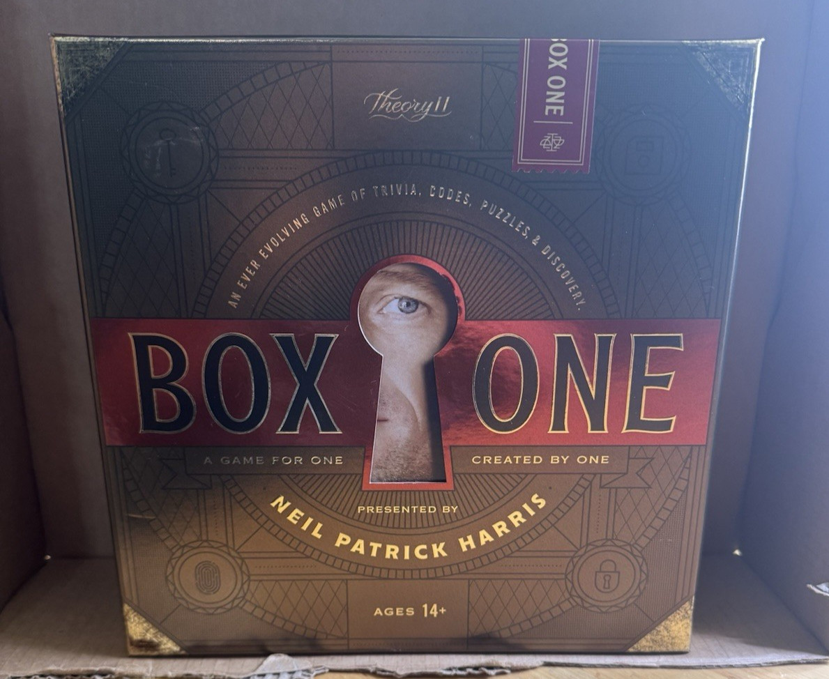 BOX ONE by Neil Patrick Harris Strategy Game