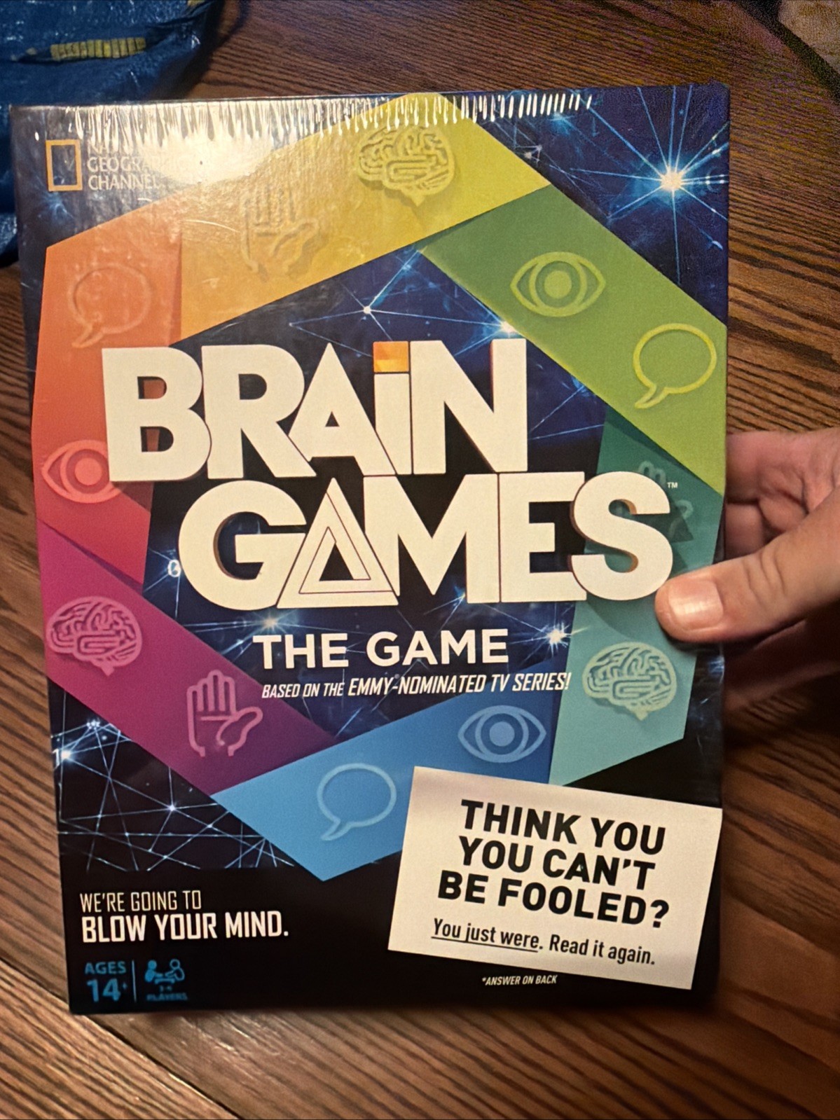 National Geographic Brain Games Emmy-Nominated Series Inspired Game 192 Cards