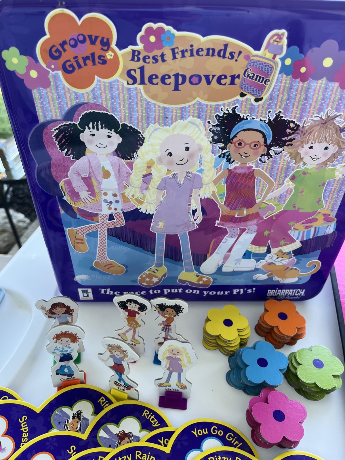 BriarPatch Groovy Girls Best Friends Sleepover Game In Decorative Tin, Complete!