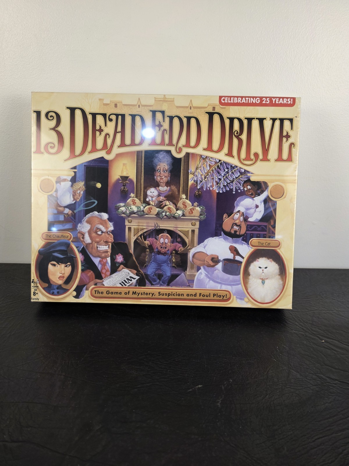 13 Dead End Drive Board Game Milton Bradley -Family Game Night NEW in Shrink