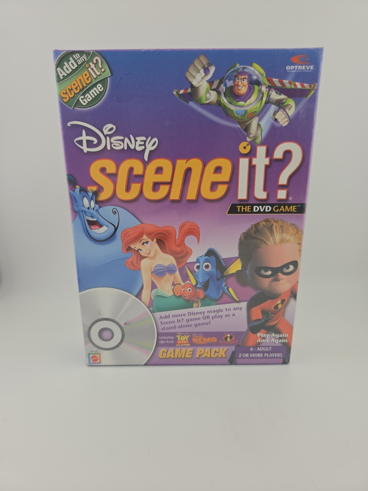 Scene It? The DVD Disney Super Game Pack – NEW SEALED Add On