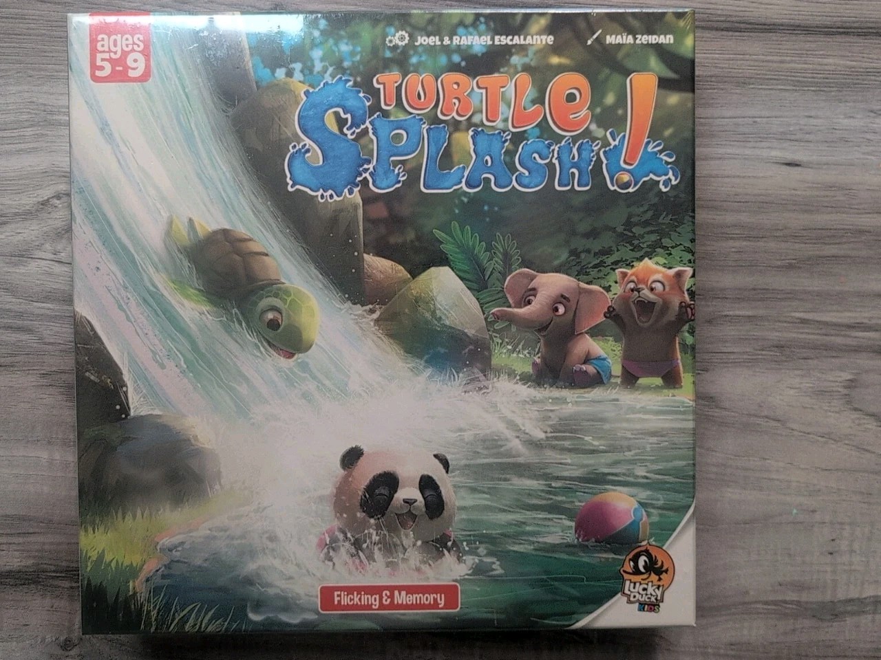 Turtle Splash Childrens Board Game Fun and Educational By Lucky Duck Games