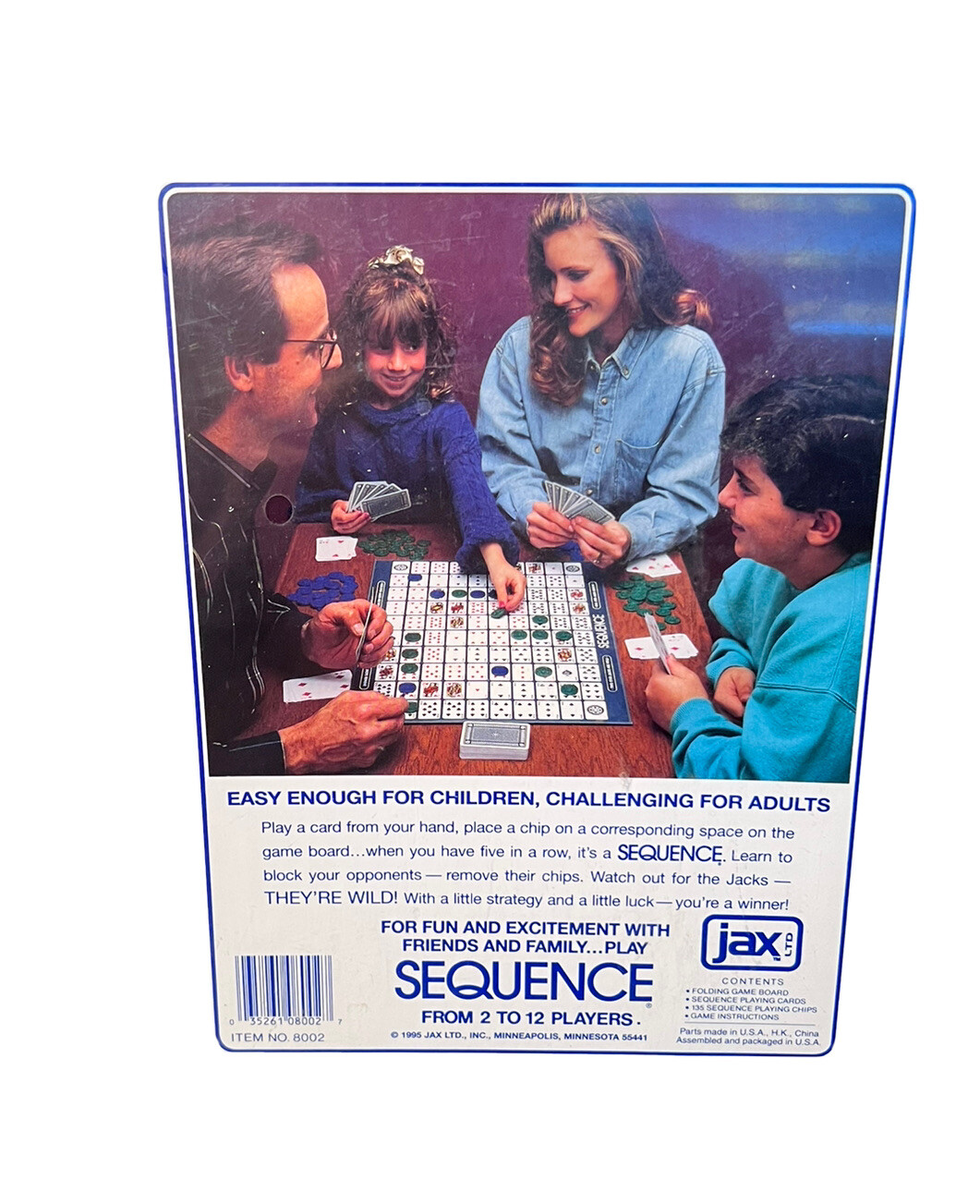 ✨Sequence Board Game Game of Strategy 2 to 12 Players New And Sealed✨
