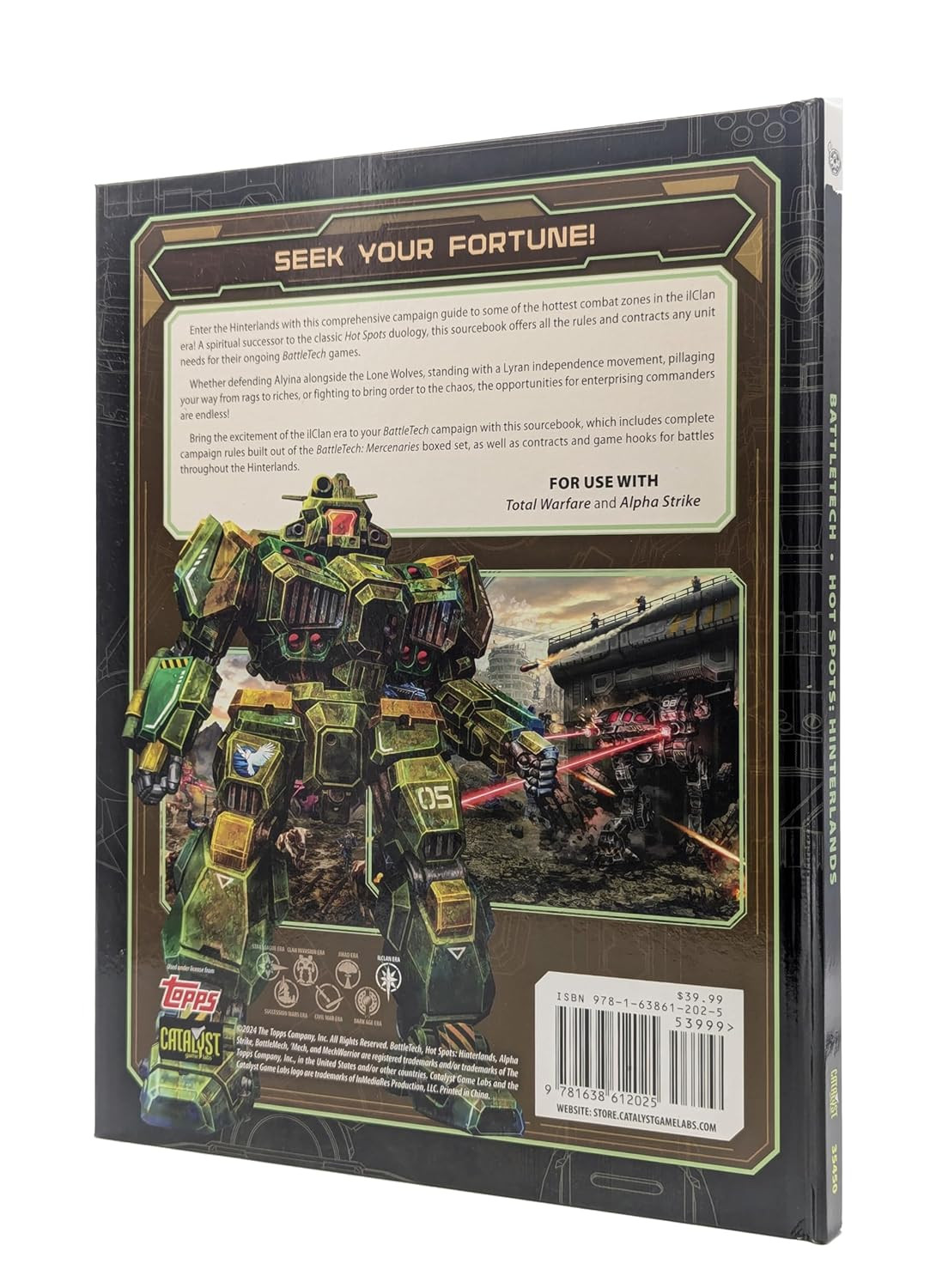 BattleTech: Hot Spots: Hinterlands Hardcover