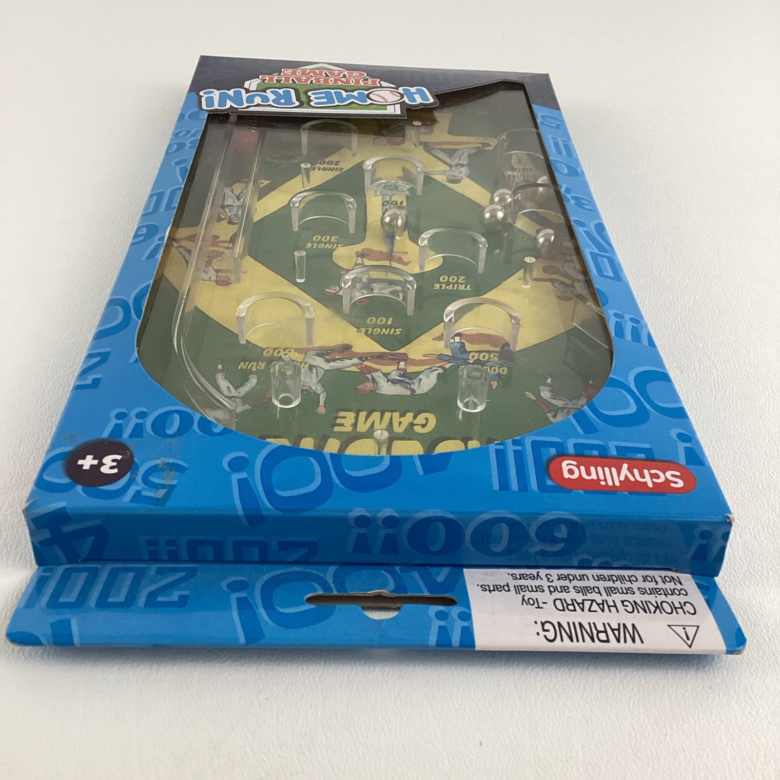 Schylling Home Run Pinball Game Baseball Arcade Retro Handheld Classic 2013 Toy