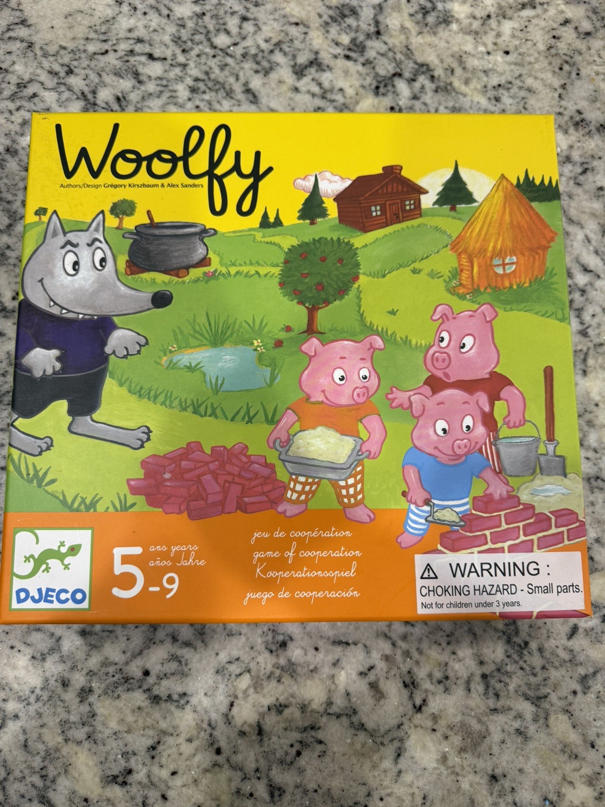 Djeco Woolfy Board Game NEW Sealed Cooperative Kids Game Ages 5-9 Complete