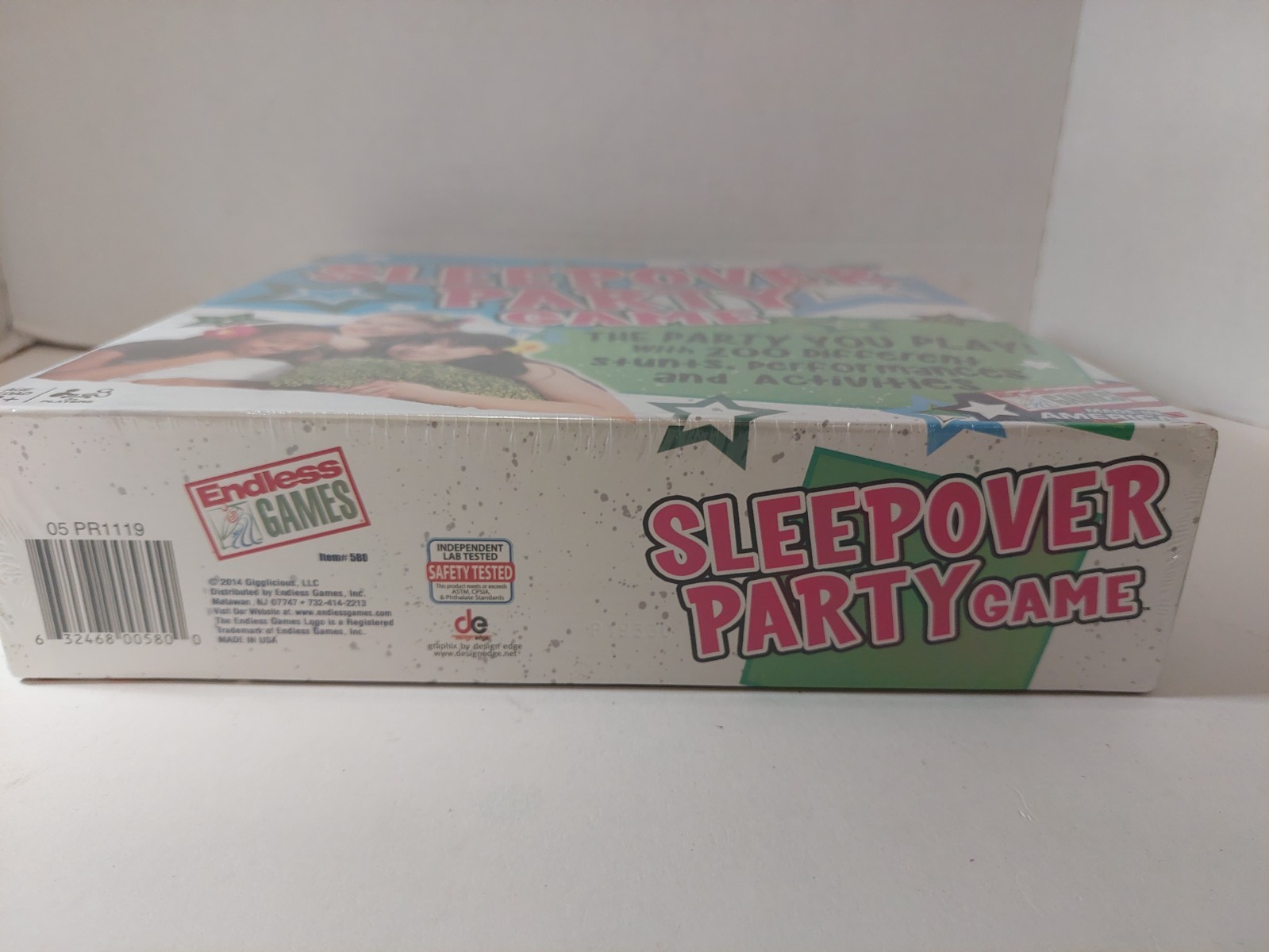 Sleepover Party Board Game Girls With 200 Different Activities 8+ New Sealed
