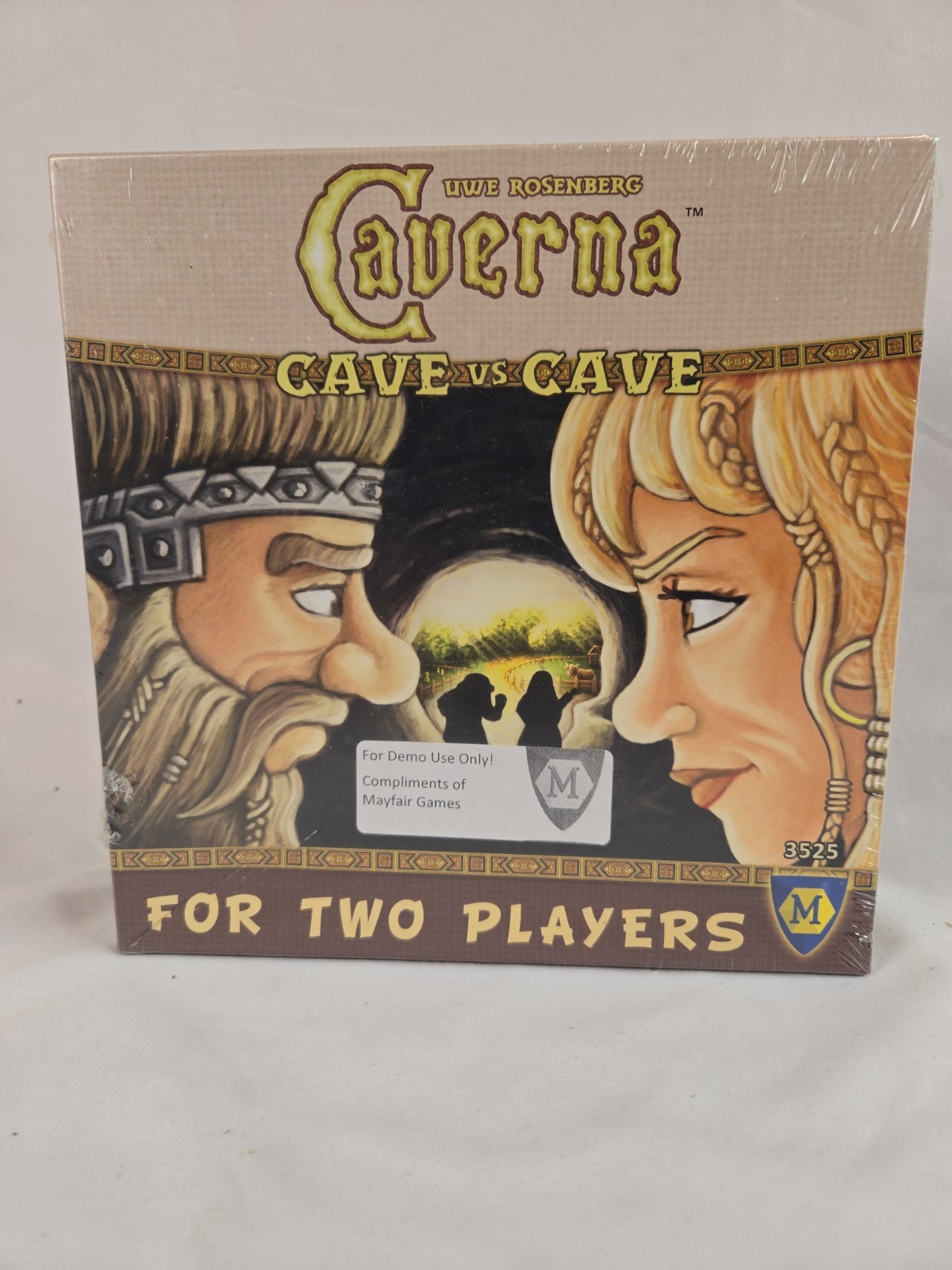 Caverna: Cave vs Cave Board Game 2-Player Uwe Rosenberg Lookout Games New sealed