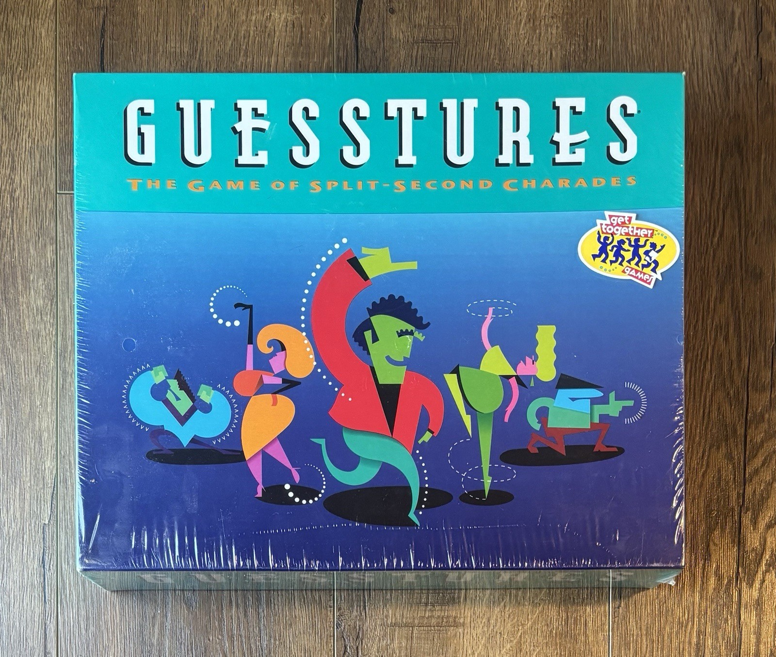 VINTAGE Guesstures SEALED Milton Bradley 1990 Charades Gestures Party