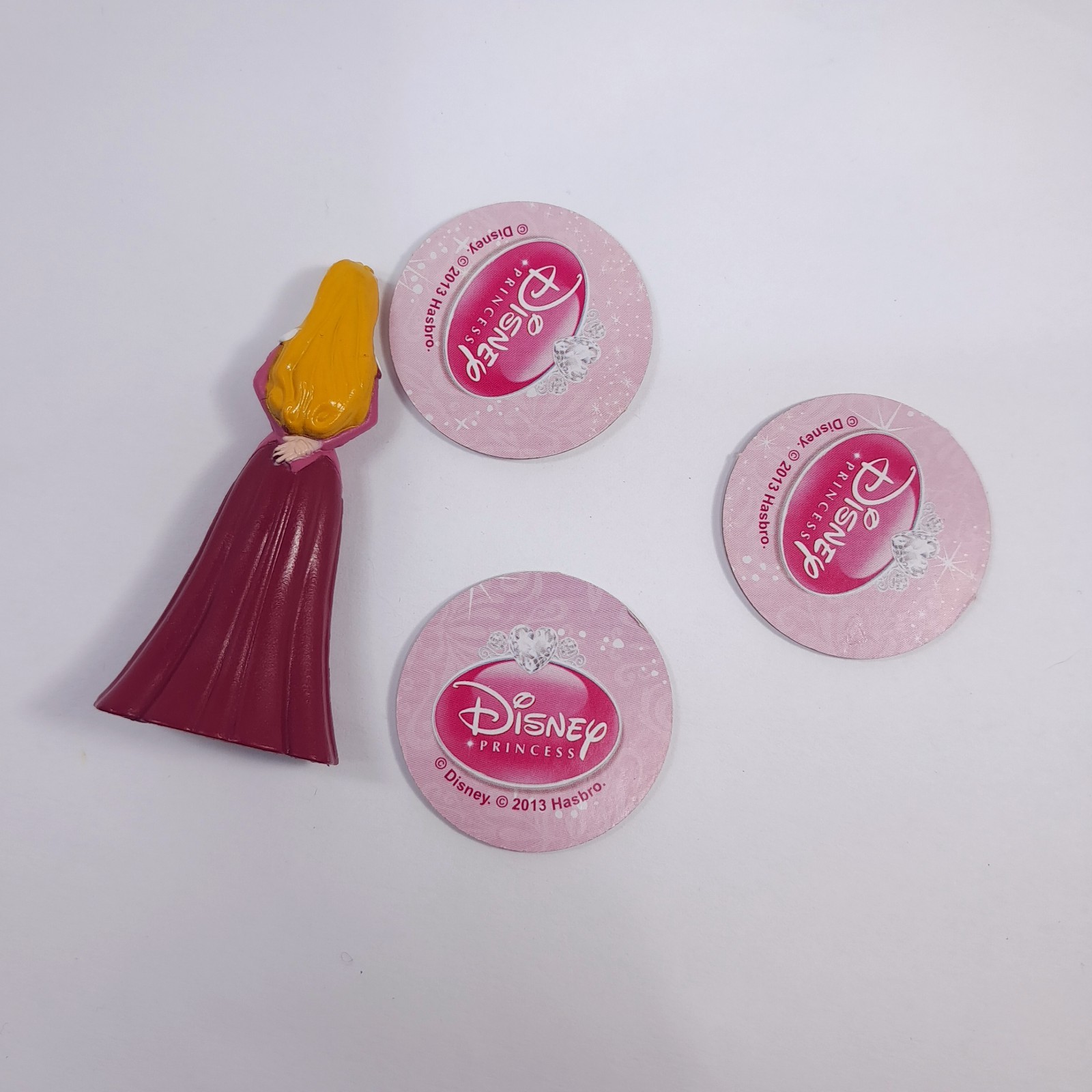 Disney Princess Pop Up Magic Castle Game Aurora Sleeping Beauty figurine tokens