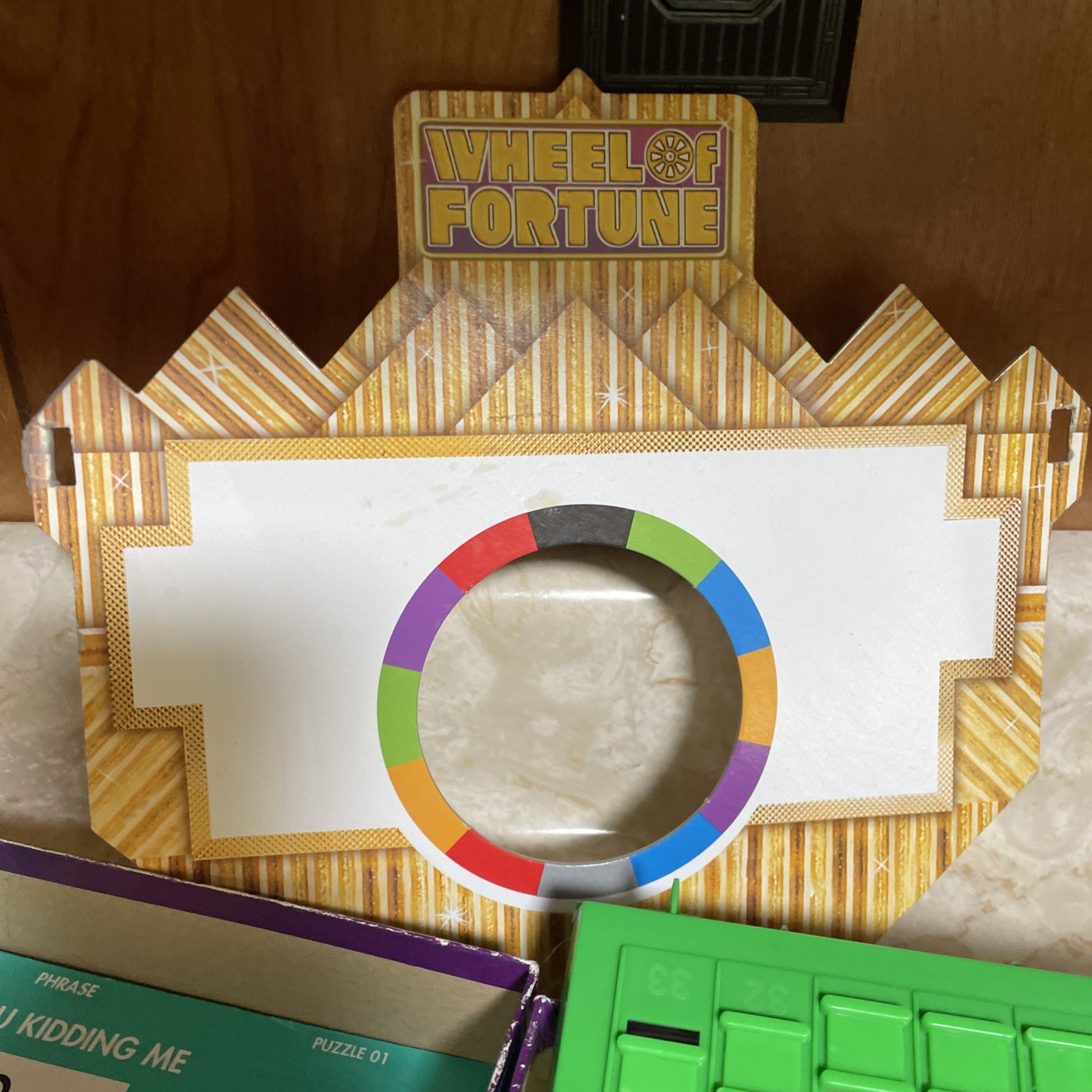 Vintage 1999 Parker Brothers Hasbro WHEEL OF FORTUNE Game Complete