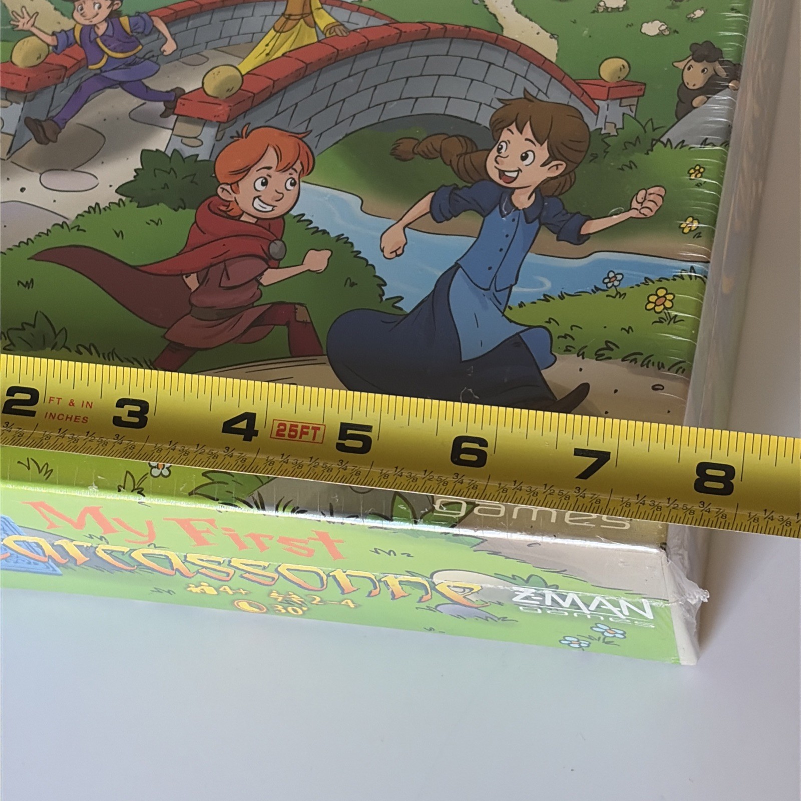 NWT My First Carcassonne Board Game New Sealed Z-Man Games Kids Family Tile Game