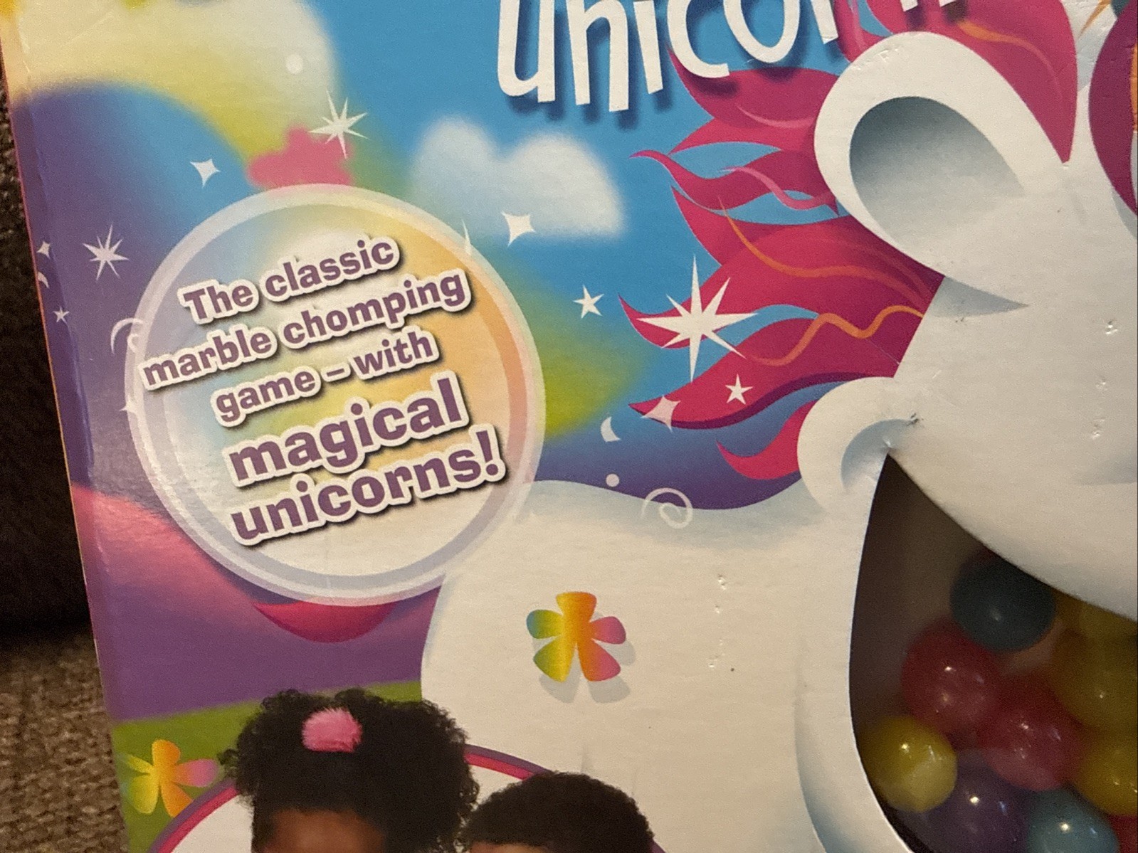 Hasbro Gaming 2020 Hungry Hungry Hippos Unicorn Edition Preschool 4+ New In Box