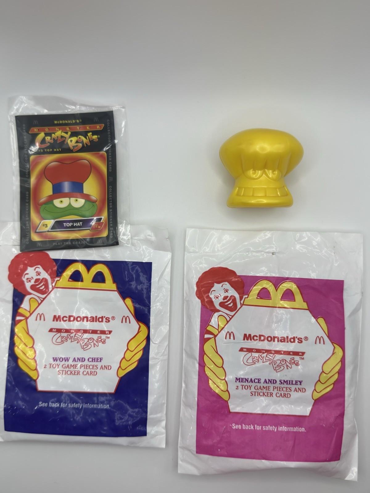 Gogo’s Crazy Bones – New Zealand Variant – Open McDonald’s Monster Bones Packs