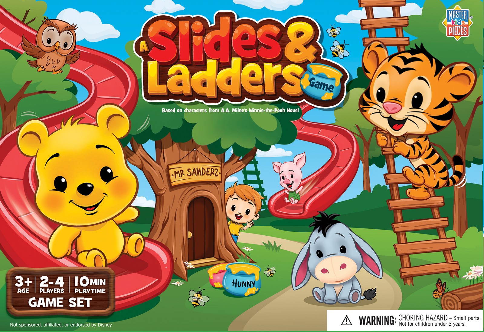 MasterPieces – Winnie the Pooh – Slides & Ladders Board Game