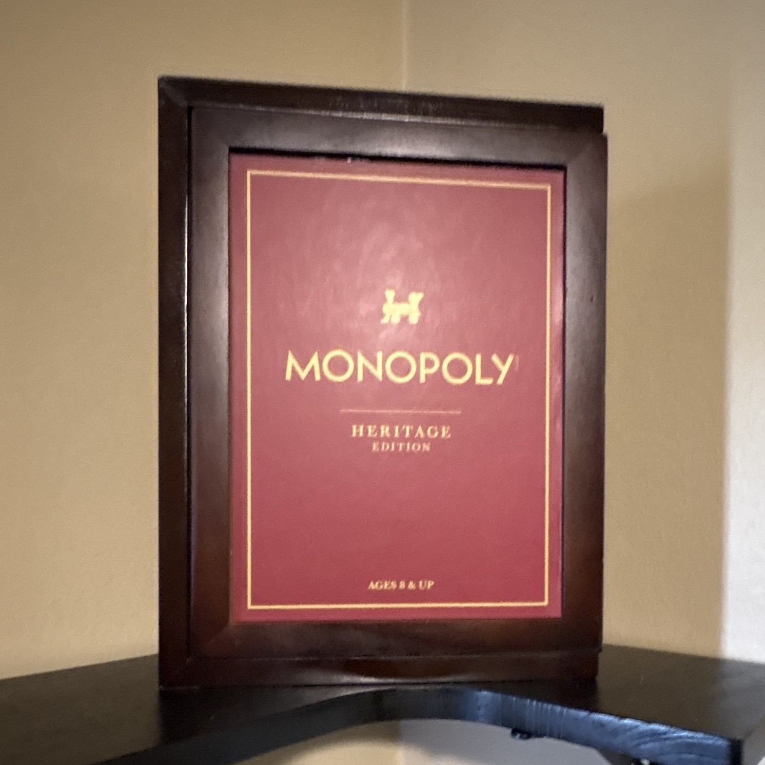 WS Game Company Monopoly Heritage Edition Board Game, 2-6 Players, Ages 8+