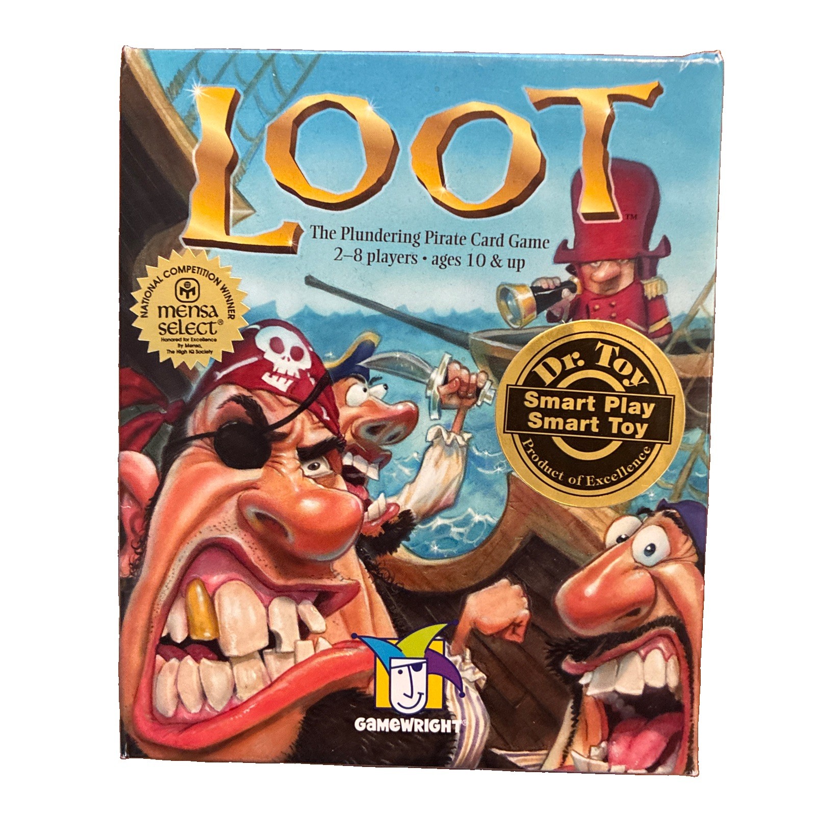 Loot Card Game Gamewright 2005 Pirate Card Game Reiner Knizia Sealed Cards
