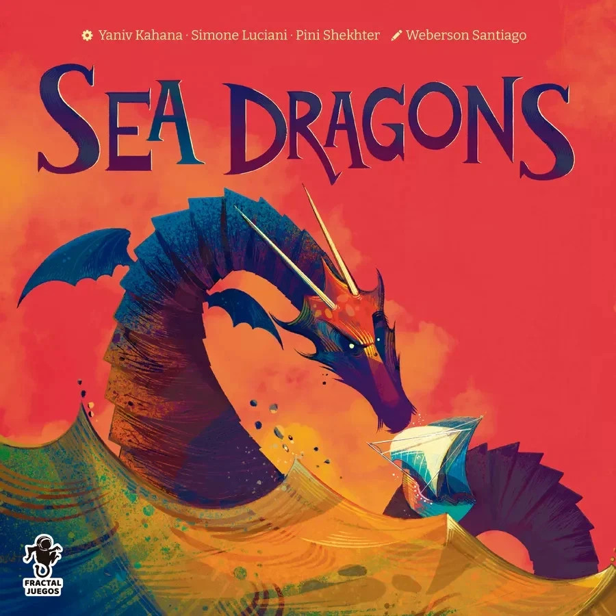 Sea Dragons Board Game by Draco Studios NEW in Shrink