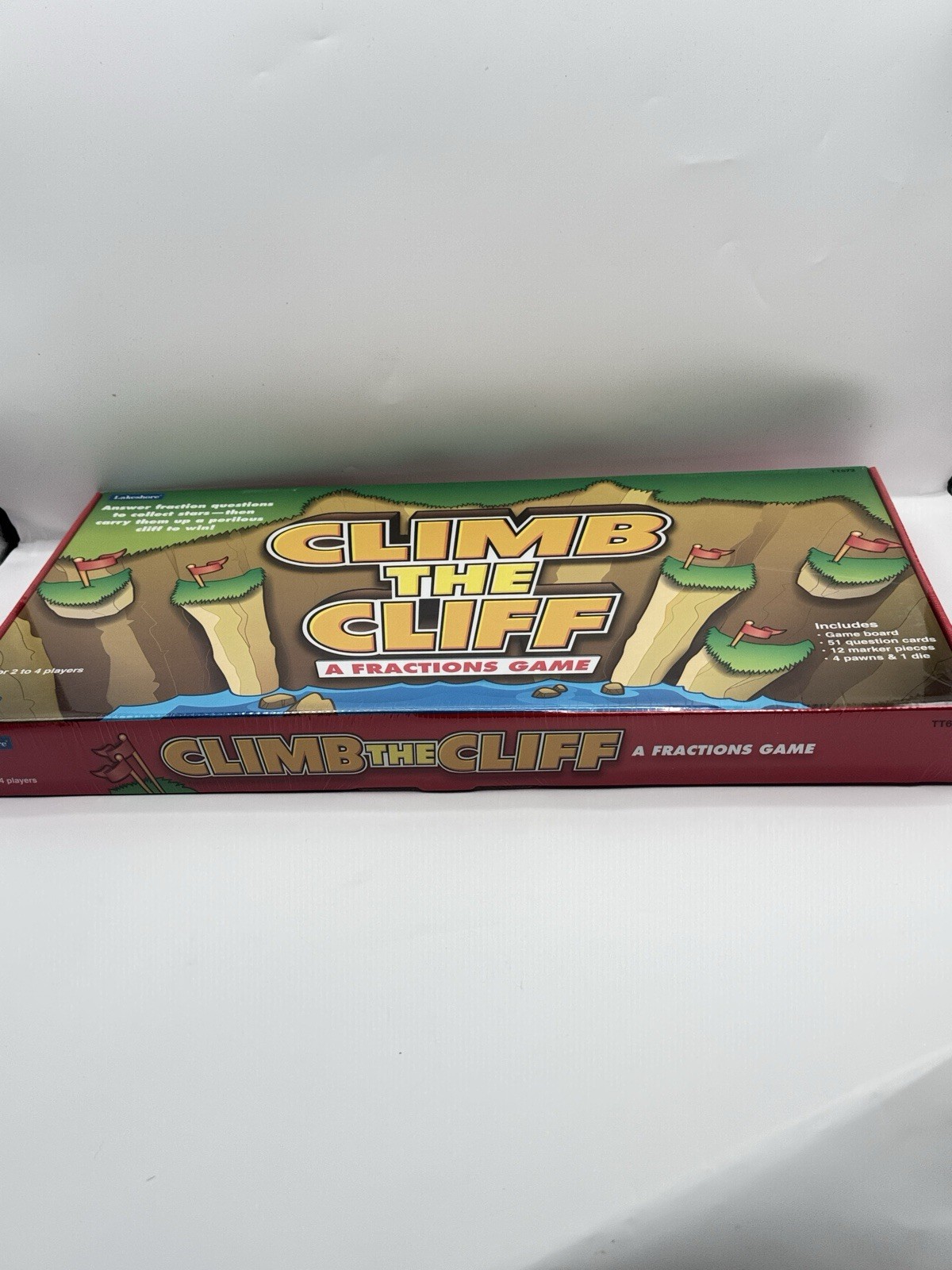Climb The Cliff Game Lakeshore Children’s Board Game A Fractions Game Math
