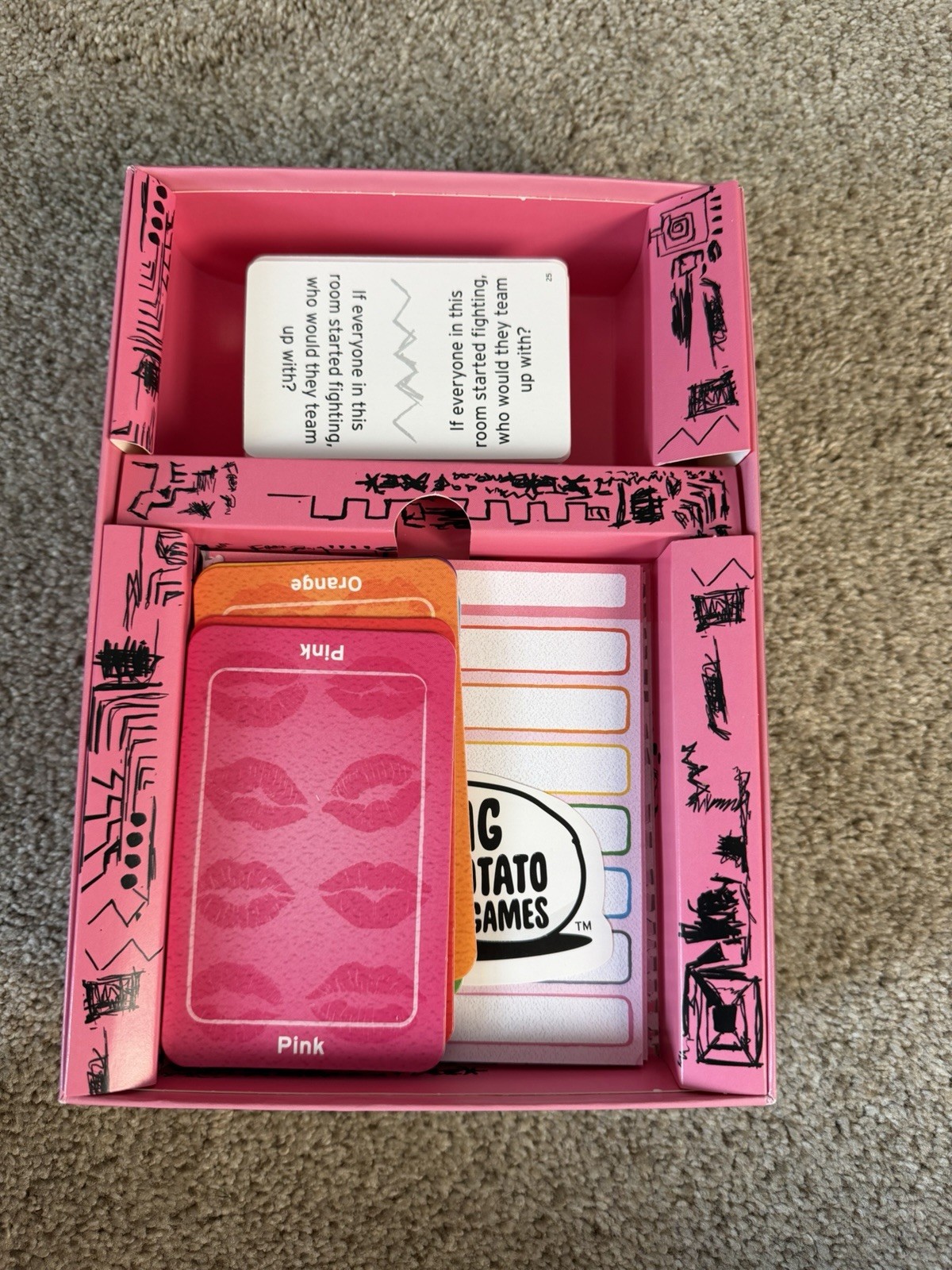 Big Potato Games Burn Book Humor Party Card Game 4+ Players Ages 14+