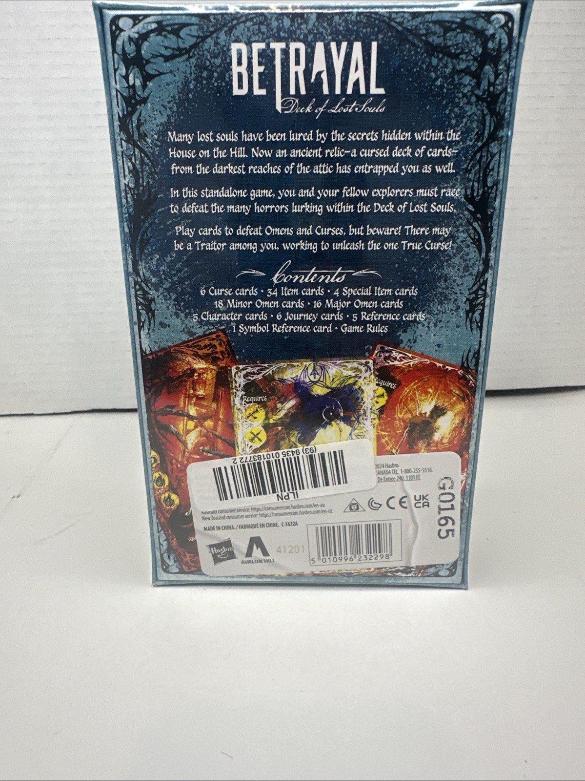 Betrayal Deck of Lost Souls Card Game – Tarot-Inspired, 3-5 Players, Ages 12+