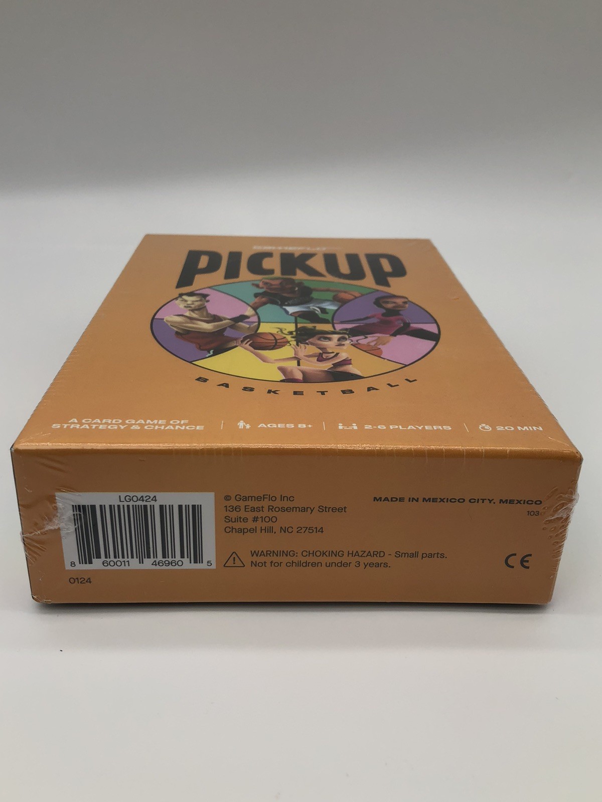 Gameflo Pickup Basketball Card Game Of Strategy Ages 8+ /2-6 Players New/Sealed