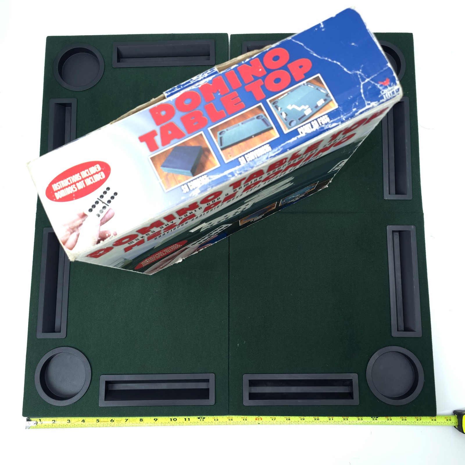 Cardinal Domino Table Top 28×28 Tournament Felt Folding Mat